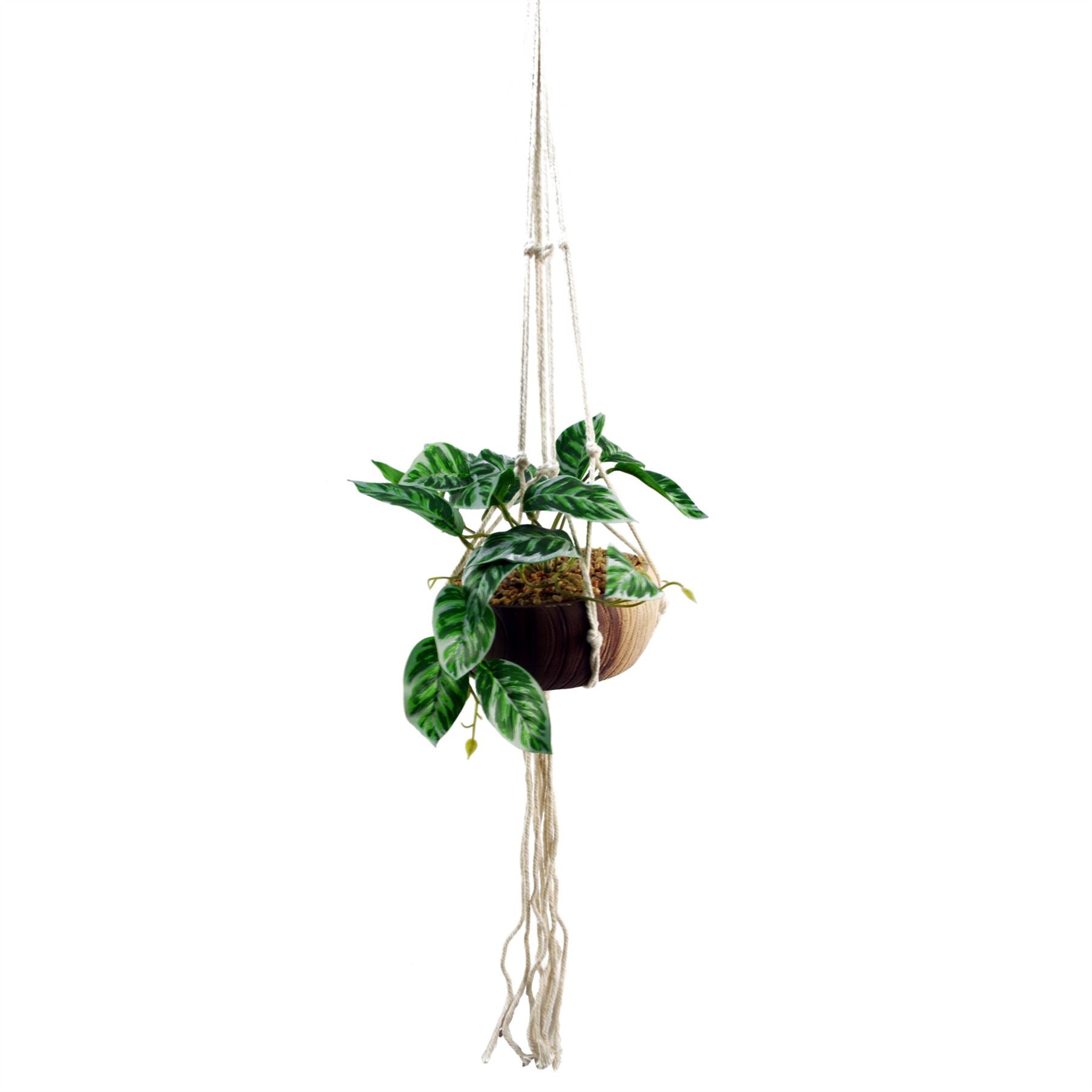 Faux Hanging Pothos Planter - 85cm