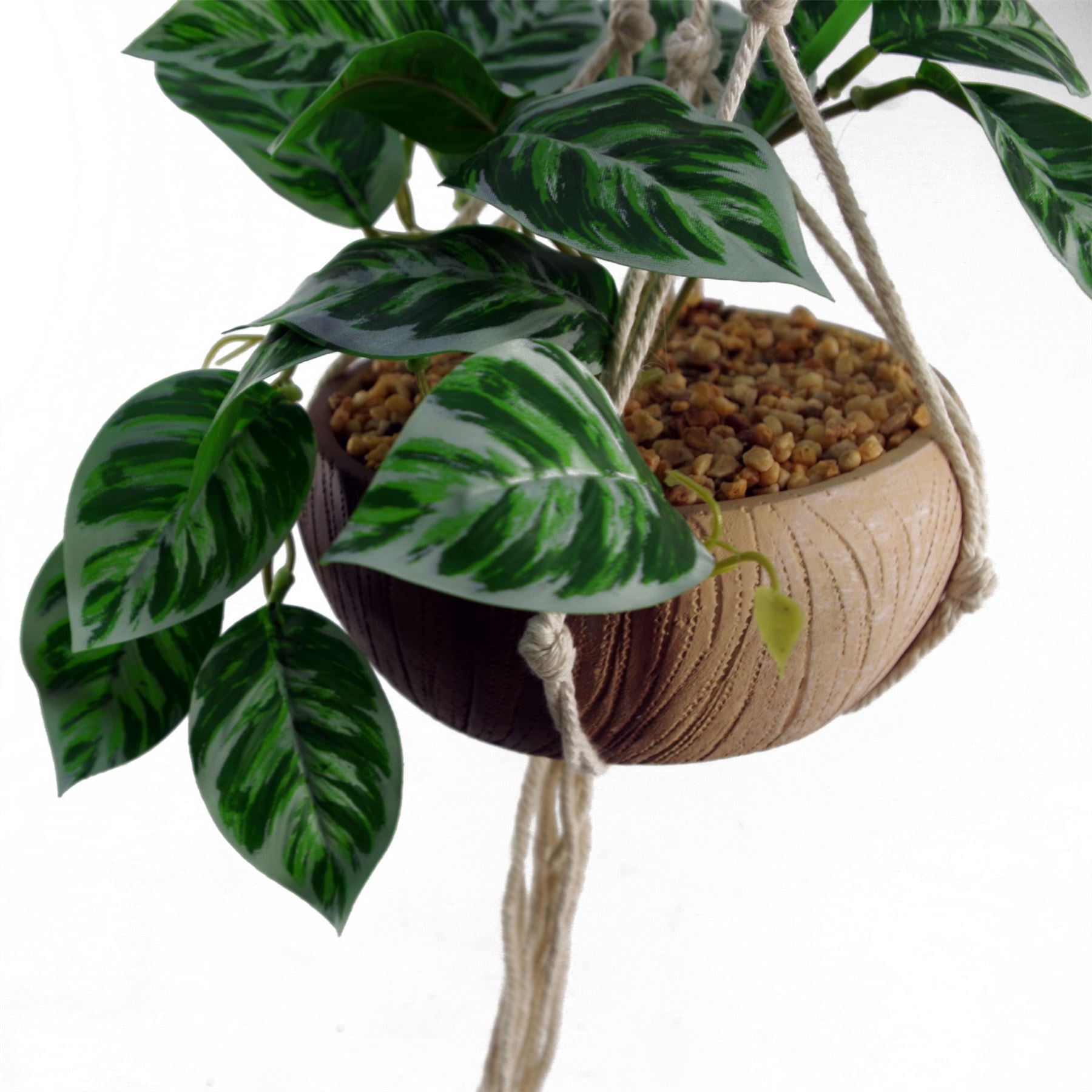 Faux Hanging Pothos Planter - 85cm