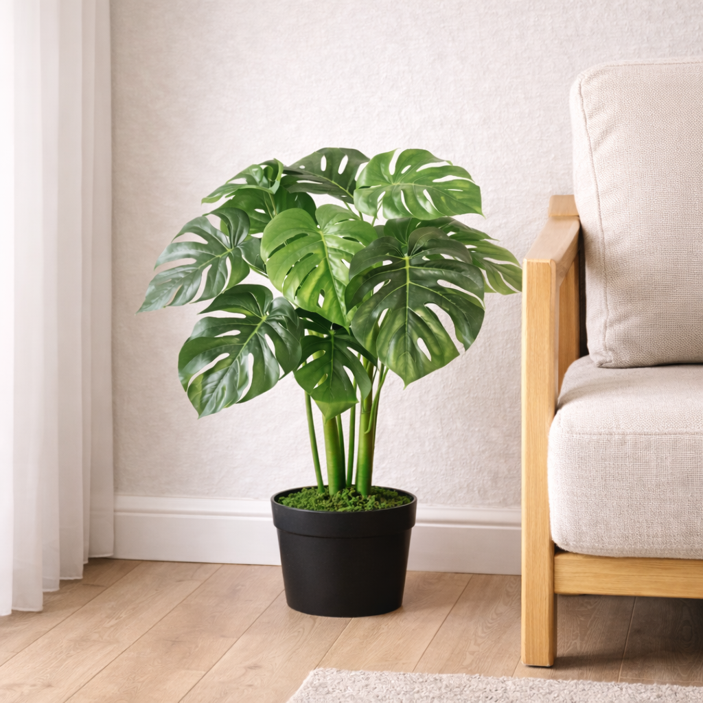 Faux Monstera Plant - 80cm