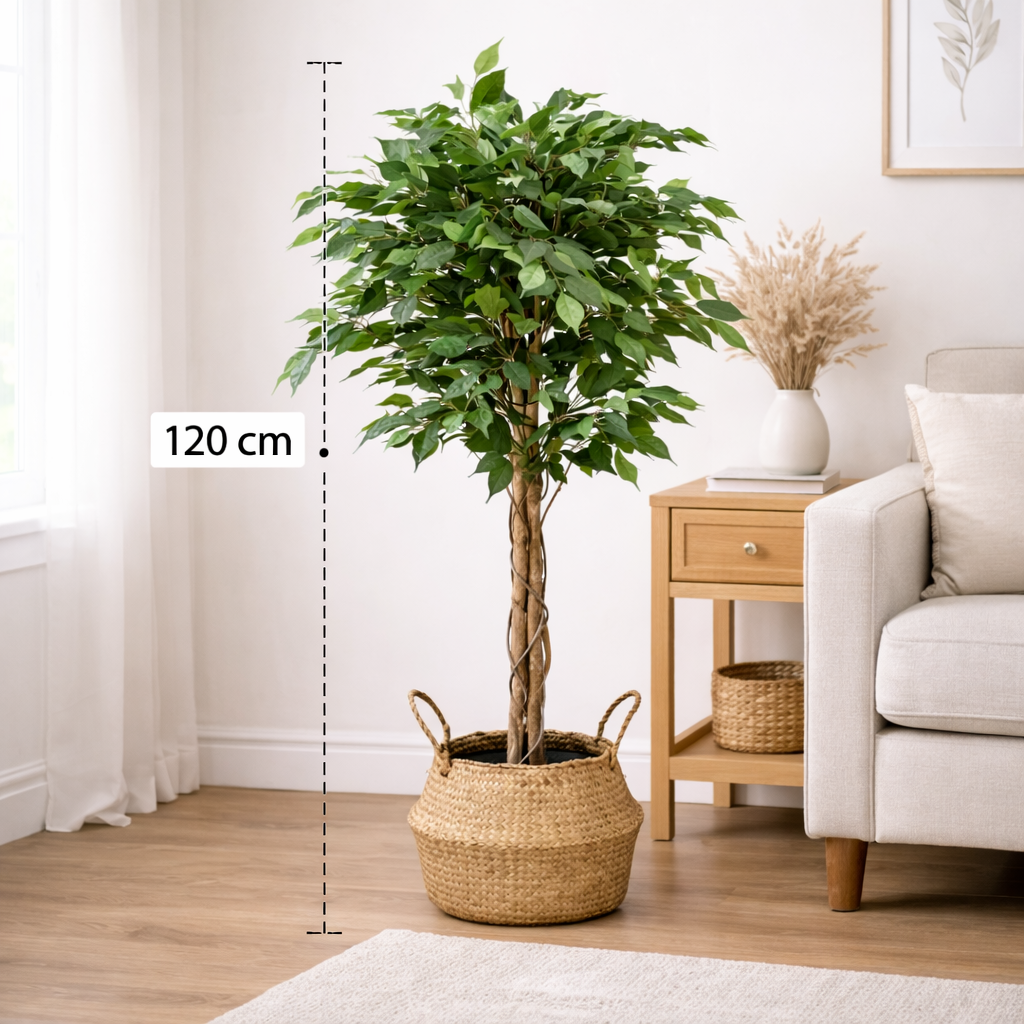 Faux Ficus Tree in Pot - 120cm