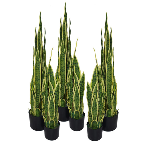 Artificial Sansevieria Tropical Snake Plant - 55cm