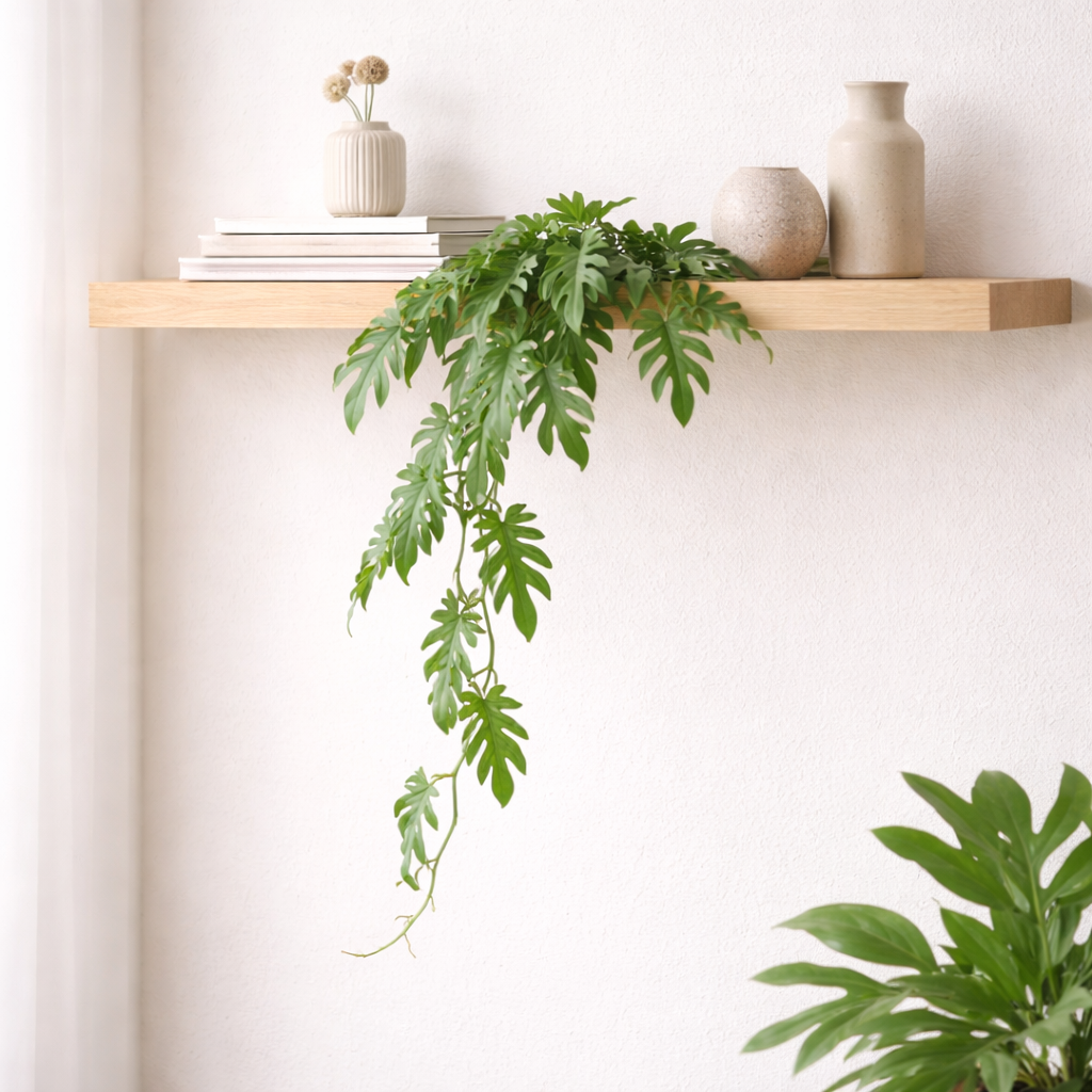 Faux Hanging Philodendron Stem - 50cm